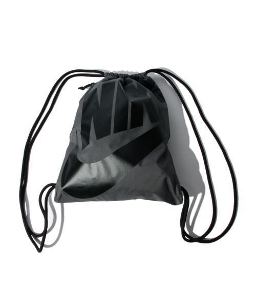 NIKE（ナイキ）の「NIKE / ヘリテージ ジムサック（バックパック/リュック・レディース・グレー・ONE SIZE）」の10枚目の写真