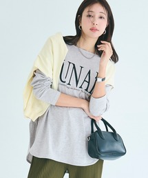 coca（coca） | ボートネックロゴロングTシャツ(Tシャツ/カットソー)