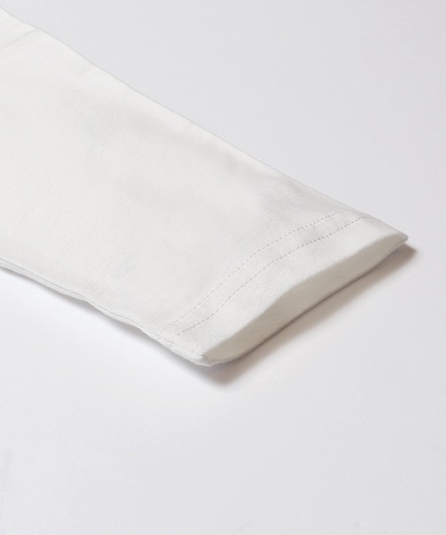 coca（coca）（コカ）の「ボートネックロゴロングTシャツ（Tシャツ/カットソー・レディース・グレー/ホワイト・XL/S/M/L）」の16枚目の写真