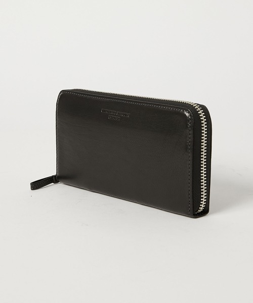 KATHARINE HAMNETT LONDON (キャサリンハムネットロンドン)の「KATHARINE HAMNETT LONDON/キャサリンハムネットロンドン BUMP ラウンドファスナー長財布(490-52306)(財布・メンズ・ネイビー/ブラウン/ブラック・FREE)」の5枚目の写真