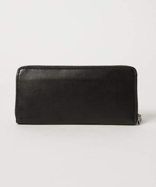 KATHARINE HAMNETT LONDON (キャサリンハムネットロンドン)の「KATHARINE HAMNETT LONDON/キャサリンハムネットロンドン BUMP ラウンドファスナー長財布(490-52306)(財布・メンズ・ネイビー/ブラウン/ブラック・FREE)」の6枚目の写真