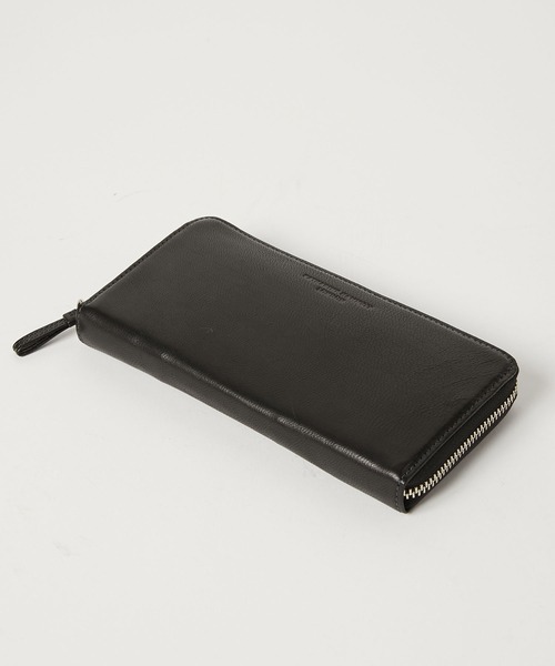 KATHARINE HAMNETT LONDON (キャサリンハムネットロンドン)の「KATHARINE HAMNETT LONDON/キャサリンハムネットロンドン BUMP ラウンドファスナー長財布(490-52306)(財布・メンズ・ネイビー/ブラウン/ブラック・FREE)」の7枚目の写真