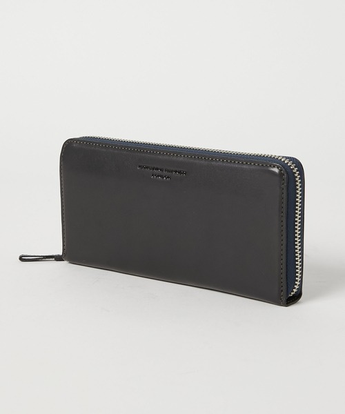 KATHARINE HAMNETT LONDON (キャサリンハムネットロンドン)の「KATHARINE HAMNETT LONDON/キャサリンハムネットロンドン BUMP ラウンドファスナー長財布(490-52306)(財布・メンズ・ネイビー/ブラウン/ブラック・FREE)」の17枚目の写真