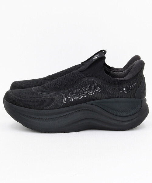 HOKA（ホカ）の「HOKA/ホカ SKYWARD LACELESS【26.0-28.0cm】（スニーカー・メンズ・ブラック・8/9/10）」の3枚目の写真