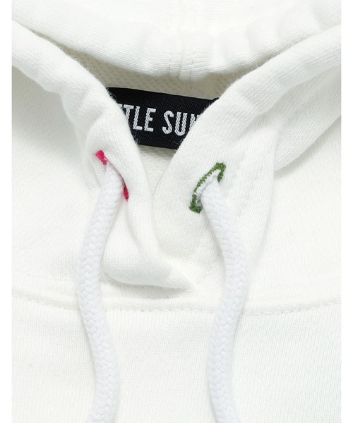 Little sunny bite(リトルサニーバイト)の「【8】【it】【Little Sunny Bite】alphabet hoodie(パーカー・レディース・ホワイト/ブラック/グレー・MEDIUM/SMALL)」の9枚目の写真