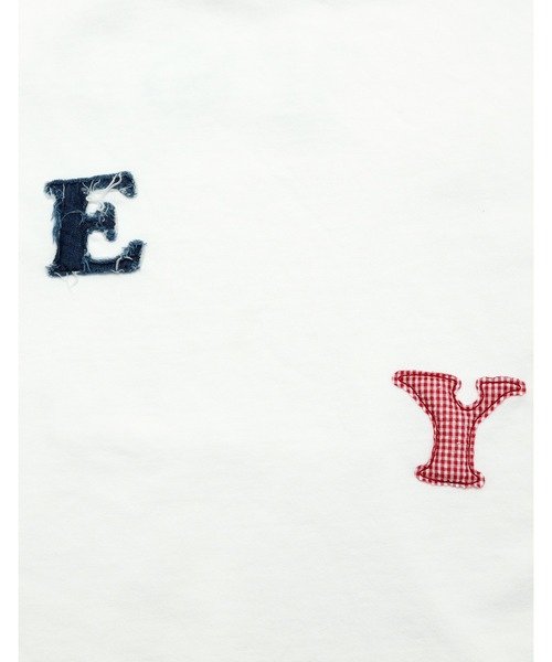 Little sunny bite(リトルサニーバイト)の「【8】【it】【Little Sunny Bite】alphabet hoodie(パーカー・レディース・ホワイト/ブラック/グレー・MEDIUM/SMALL)」の16枚目の写真