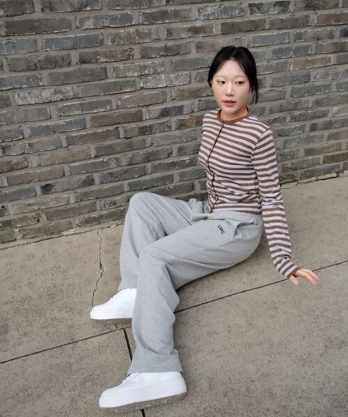 LMCの「S OG STRAIGHT SWEAT PANTS heather gray(その他パンツ・レディース・その他・S/M/L)」の5枚目の写真