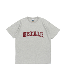 アーチロゴ半袖Tシャツ(メランジ)