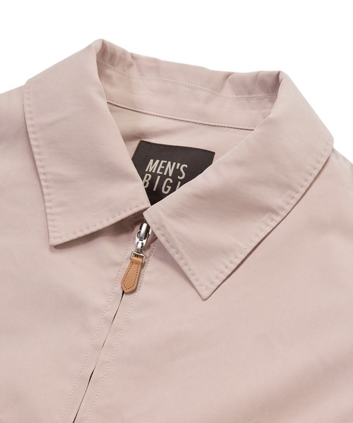 MEN'S BIGI（メンズビギ）の「フィブリルピーチ ショートブルゾン（ブルゾン・メンズ・ブラック/ピンク・02/03/04）」の7枚目の写真