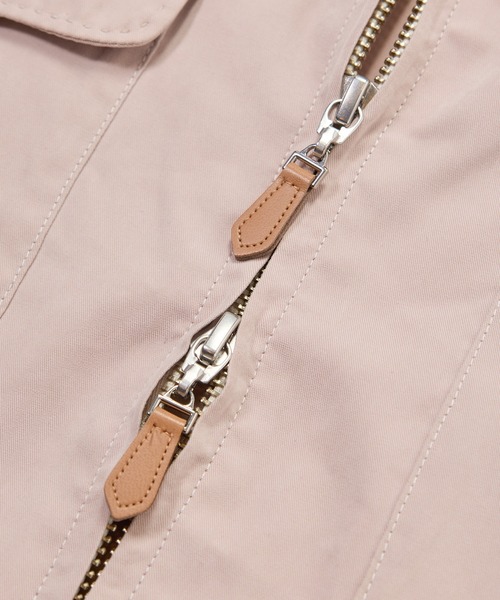 MEN'S BIGI（メンズビギ）の「フィブリルピーチ ショートブルゾン（ブルゾン・メンズ・ブラック/ピンク・02/03/04）」の10枚目の写真