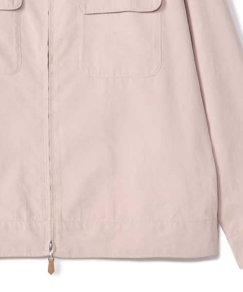 MEN'S BIGI（メンズビギ）の「フィブリルピーチ ショートブルゾン（ブルゾン・メンズ・ブラック/ピンク・02/03/04）」の12枚目の写真