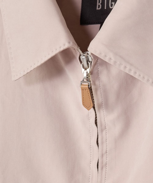 MEN'S BIGI（メンズビギ）の「フィブリルピーチ ショートブルゾン（ブルゾン・メンズ・ブラック/ピンク・02/03/04）」の8枚目の写真