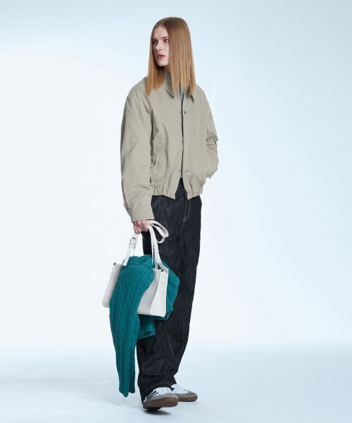 SECONDMONO(セカンドモノローグ)の「ワイドカラーコットンブルゾンベージュ SEJK002BEIGE(ブルゾン・メンズ・その他・M/L/S)」の3枚目の写真