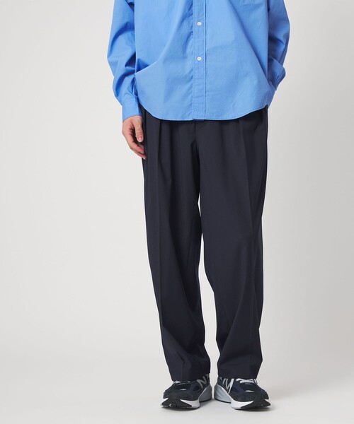 CITEN（シテン）の「＜CITEN＞2プリーツイージーシェフスラックス（その他パンツ・メンズ・ダークグレー/ネイビー・S/M/L）」の7枚目の写真