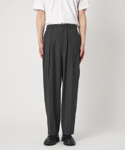 CITEN（シテン）の「＜CITEN＞2プリーツイージーシェフスラックス（その他パンツ・メンズ・ダークグレー/ネイビー・S/M/L）」の10枚目の写真