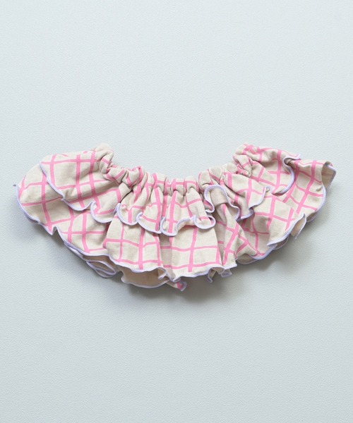 MARKEY'S(マーキーズ)の「ソウガラフリルスタイ(スタイ/よだれかけ・キッズ・イエロー系その他/ライトブルー/ホワイト系その他/グリーン系その他/ブラック系その他/ピンク系その他・FREE)」の6枚目の写真