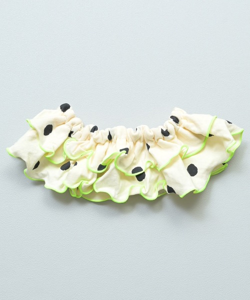 MARKEY'S(マーキーズ)の「ソウガラフリルスタイ(スタイ/よだれかけ・キッズ・イエロー系その他/ライトブルー/ホワイト系その他/グリーン系その他/ブラック系その他/ピンク系その他・FREE)」の7枚目の写真