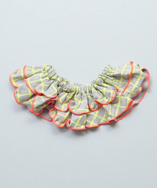 MARKEY'S(マーキーズ)の「ソウガラフリルスタイ(スタイ/よだれかけ・キッズ・イエロー系その他/ライトブルー/ホワイト系その他/グリーン系その他/ブラック系その他/ピンク系その他・FREE)」の14枚目の写真