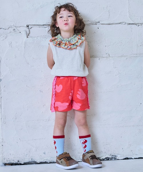 MARKEY'S(マーキーズ)の「ソウガラフリルスタイ(スタイ/よだれかけ・キッズ・イエロー系その他/ライトブルー/ホワイト系その他/グリーン系その他/ブラック系その他/ピンク系その他・FREE)」の16枚目の写真