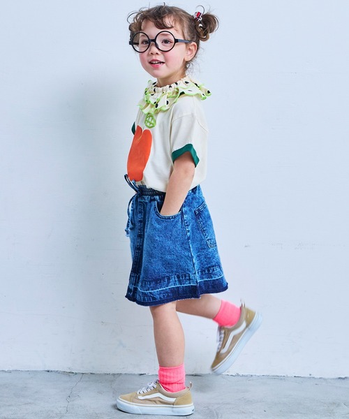 MARKEY'S(マーキーズ)の「ソウガラフリルスタイ(スタイ/よだれかけ・キッズ・イエロー系その他/ライトブルー/ホワイト系その他/グリーン系その他/ブラック系その他/ピンク系その他・FREE)」の9枚目の写真