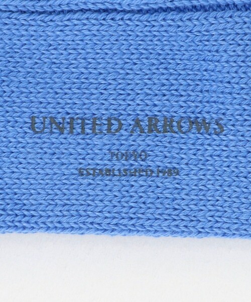 UNITED ARROWS(ユナイテッドアローズ)の「ボリューム リブソックス(ソックス/靴下・メンズ・ライトブルー/ベージュ/ピンク/ダークブラウン・FREE)」の5枚目の写真