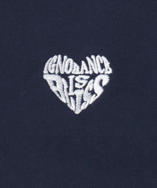 SITRY（シトリー）の「SITRY Heart Embroidery Polo Shirt/別注 オーバーサイズ ハートロゴ ワンポイントラメ刺繍 リブライン 半袖ポロシャツ レディース メンズ（ポロシャツ・レディース・グレー系その他/ブラック系その他3/ブラック系その他/レッド系その他/ホワイト系その他/グリーン/ブラック/ネイビー/ホワイト/チャコール/ブルー系その他/グリーン系その他/ブラウン/ブラック系その他2/ワイン/ブラウン系その他・L/M/XL）」の17枚目の写真