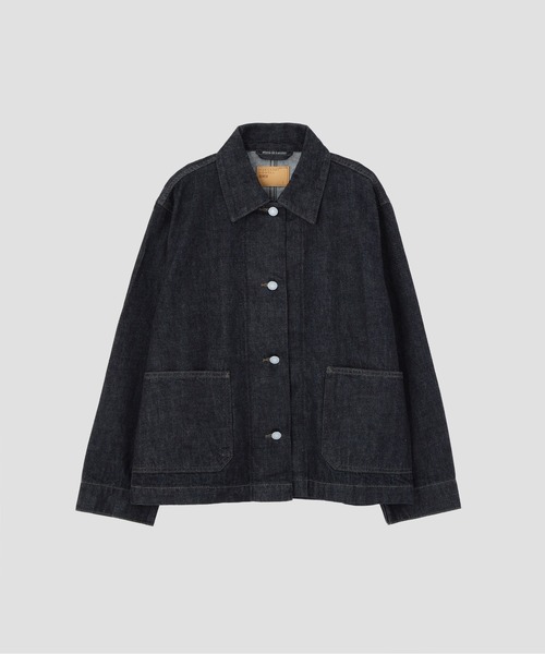 MARGARET HOWELL（マーガレットハウエル）の「LIGHT DENIM（デニムジャケット・レディース・インディゴブルー・2/1）」の4枚目の写真
