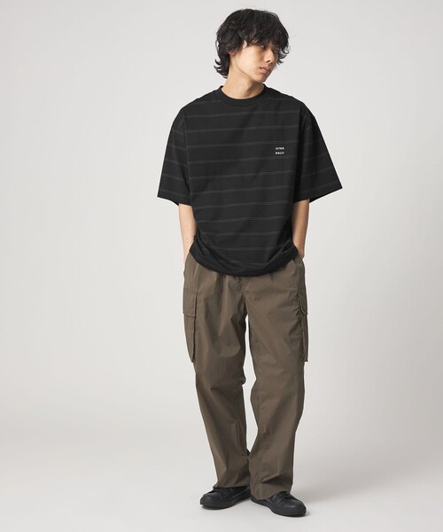 CITEN(シテン)の「<CITEN>ピンボーダーT(Tシャツ/カットソー・メンズ・ネイビー/ホワイト/ライトグレー/ブラック・L/M/S)」の14枚目の写真