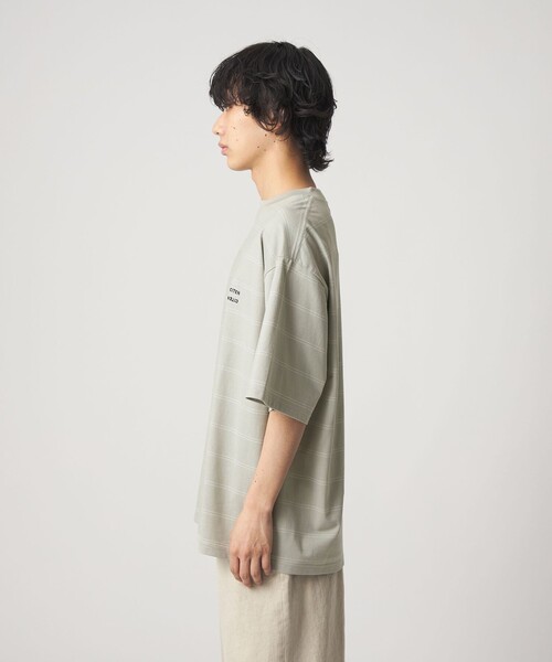 CITEN(シテン)の「<CITEN>ピンボーダーT(Tシャツ/カットソー・メンズ・ネイビー/ホワイト/ライトグレー/ブラック・L/M/S)」の18枚目の写真