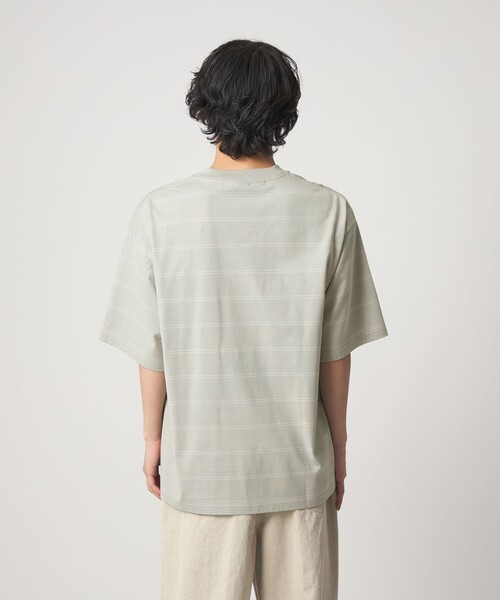 CITEN(シテン)の「<CITEN>ピンボーダーT(Tシャツ/カットソー・メンズ・ネイビー/ホワイト/ライトグレー/ブラック・L/M/S)」の19枚目の写真