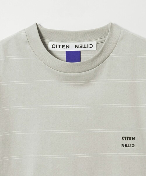 CITEN(シテン)の「<CITEN>ピンボーダーT(Tシャツ/カットソー・メンズ・ネイビー/ホワイト/ライトグレー/ブラック・L/M/S)」の22枚目の写真