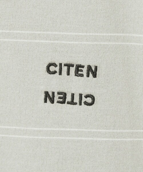 CITEN(シテン)の「<CITEN>ピンボーダーT(Tシャツ/カットソー・メンズ・ネイビー/ホワイト/ライトグレー/ブラック・L/M/S)」の12枚目の写真