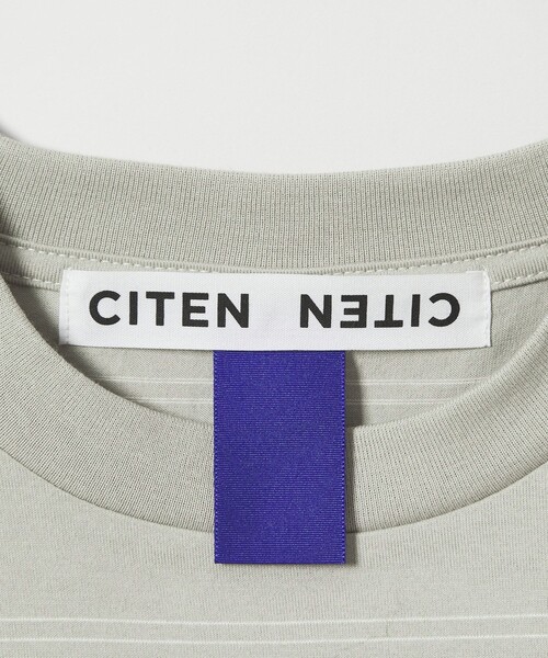 CITEN(シテン)の「<CITEN>ピンボーダーT(Tシャツ/カットソー・メンズ・ネイビー/ホワイト/ライトグレー/ブラック・L/M/S)」の13枚目の写真