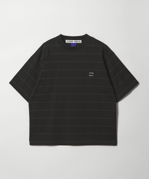 CITEN(シテン)の「<CITEN>ピンボーダーT(Tシャツ/カットソー・メンズ・ネイビー/ホワイト/ライトグレー/ブラック・L/M/S)」の6枚目の写真