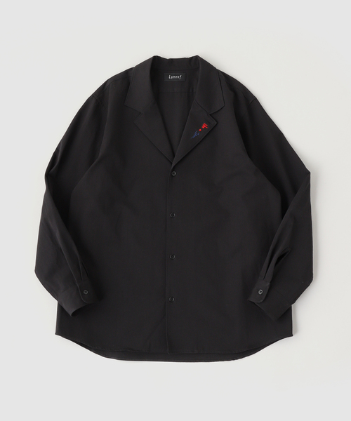 Lamrof(ラムロフ)の「LAMROF / ラムロフ LIKE A JAZZ SHIRT(シャツ/ブラウス・メンズ・ブラック/ホワイト・2/1)」の1枚目の写真