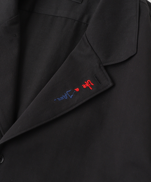 Lamrof(ラムロフ)の「LAMROF / ラムロフ LIKE A JAZZ SHIRT(シャツ/ブラウス・メンズ・ブラック/ホワイト・2/1)」の5枚目の写真