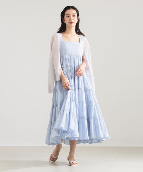 Demi-Luxe BEAMS（デミルクス ビームス）の「MARIHA / 虹の女神のワンピース（ワンピース・レディース・サックスブルー・36S/38）」の2枚目の写真
