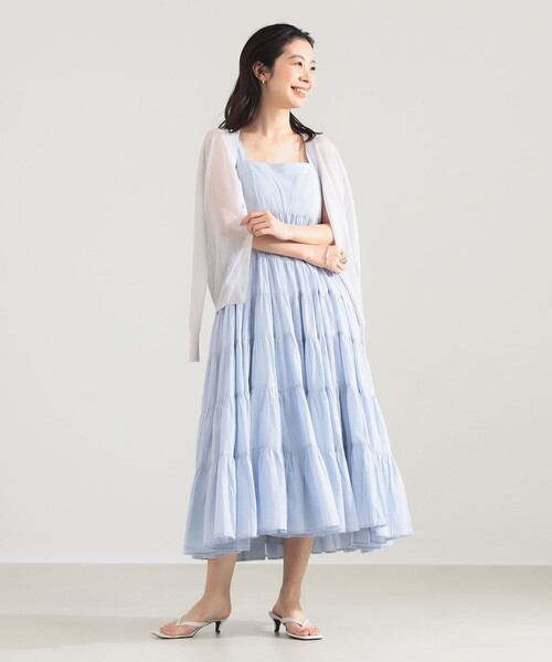 Demi-Luxe BEAMS（デミルクス ビームス）の「MARIHA / 虹の女神のワンピース（ワンピース・レディース・サックスブルー・36S/38）」の3枚目の写真