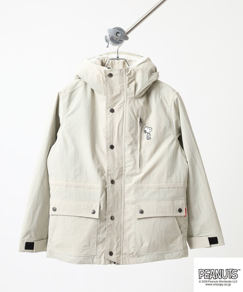 PEANUTS スヌーピー柄3WAYマウンテンパーカー（マウンテンパーカー