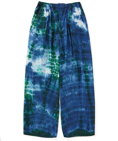 BLUE BLUE JAPAN(ブルーブルージャパン)の「アオミドリシボリ イージーパンツ(その他パンツ・メンズ・モカ・S/M/L/XL)」の1枚目の写真