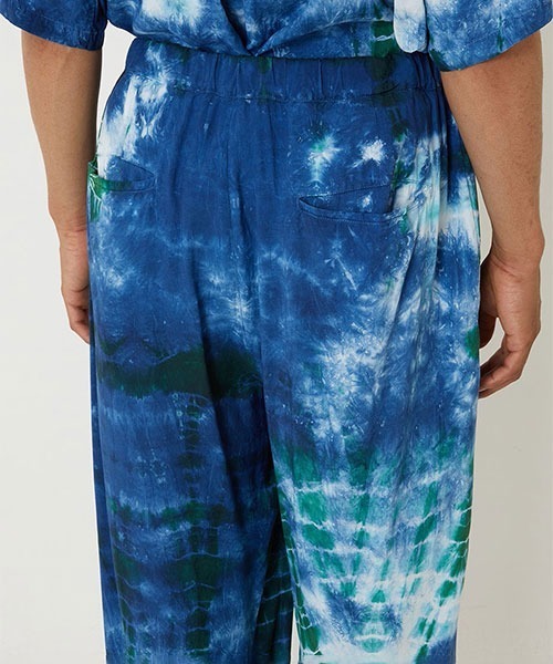 BLUE BLUE JAPAN(ブルーブルージャパン)の「アオミドリシボリ イージーパンツ(その他パンツ・メンズ・モカ・S/M/L/XL)」の6枚目の写真