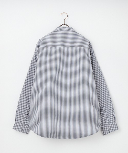 DANTON（ダントン）の「【WEB限定】[DANTON/ダントン] タイプライター 中綿入りシャツジャケット(チェック)（その他アウター・レディース・ブルー・40/38）」の2枚目の写真