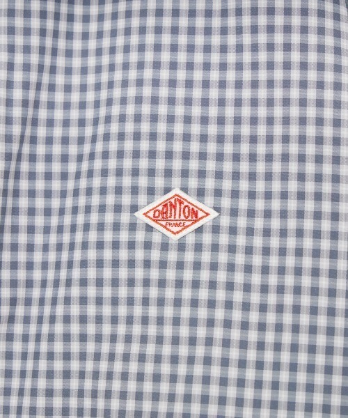 DANTON（ダントン）の「【WEB限定】[DANTON/ダントン] タイプライター 中綿入りシャツジャケット(チェック)（その他アウター・レディース・ブルー・40/38）」の3枚目の写真