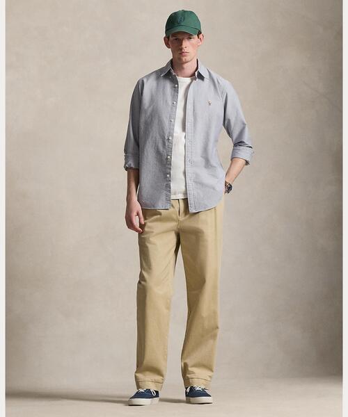 POLO RALPH LAUREN（ポロ ラルフ ローレン）の「クラシック フィット オックスフォード シャツ（シャツ/ブラウス・メンズ・ネイビー系1・XXL/XS/XL/L/M/S）」の6枚目の写真