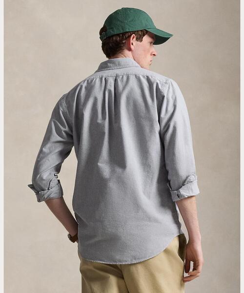 POLO RALPH LAUREN（ポロ ラルフ ローレン）の「クラシック フィット オックスフォード シャツ（シャツ/ブラウス・メンズ・ネイビー系1・XXL/XS/XL/L/M/S）」の5枚目の写真