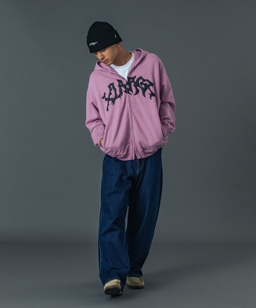 XLARGE（エクストララージ）の「RAGE LOGO DENIM PANTS（デニムパンツ・メンズ・ブラック/インディゴブルー/ライトインディゴブルー・30inch/32inch/34inch/36inch）」の9枚目の写真