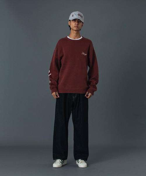 XLARGE（エクストララージ）の「RAGE LOGO DENIM PANTS（デニムパンツ・メンズ・ブラック/インディゴブルー/ライトインディゴブルー・30inch/32inch/34inch/36inch）」の12枚目の写真