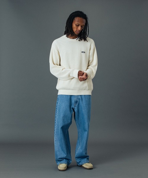 XLARGE（エクストララージ）の「RAGE LOGO DENIM PANTS（デニムパンツ・メンズ・ブラック/インディゴブルー/ライトインディゴブルー・30inch/32inch/34inch/36inch）」の18枚目の写真