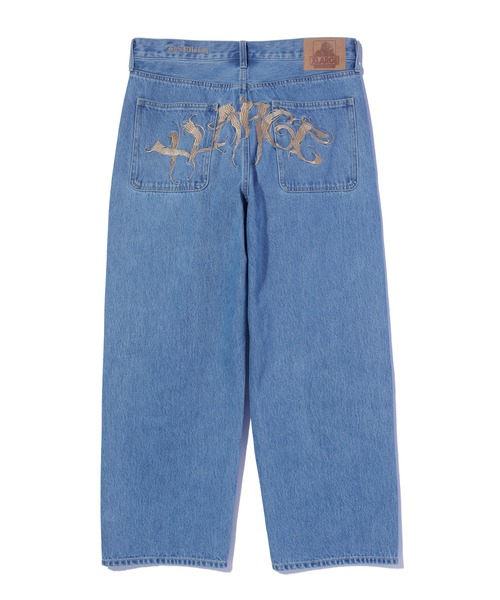 XLARGE(エクストララージ)の「RAGE LOGO DENIM PANTS(デニムパンツ・メンズ・ブラック/インディゴブルー/ライトインディゴブルー・30inch/32inch/34inch/36inch)」の21枚目の写真