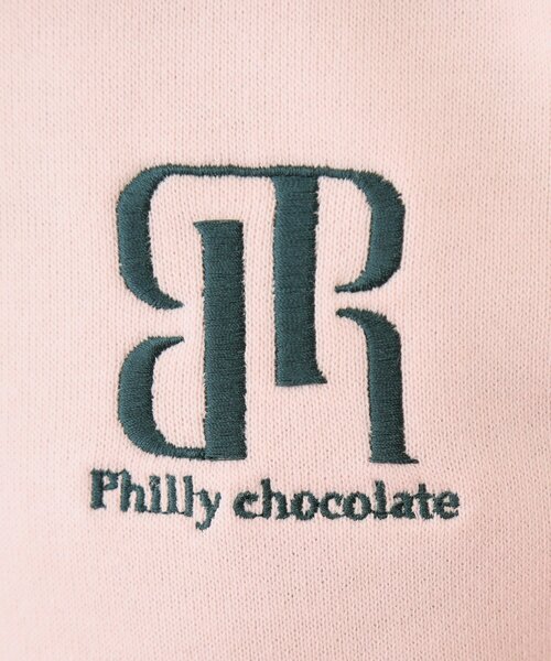 grove（グローブ）の「【コラボITEM】Philly Chocolate 裏毛プルオーバー（スウェット・レディース・ネイビー/ピンク/グレー・03/02/04）」の8枚目の写真